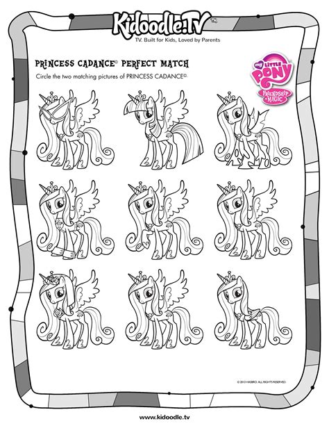 My Little Pony Activities for Kids Image