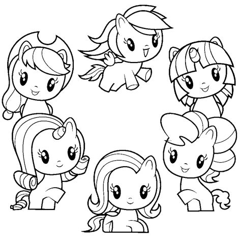 Cutie Mark Coloring Page