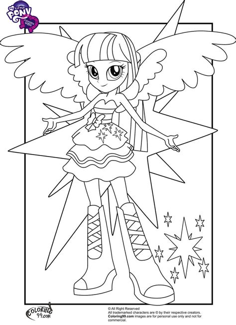 Equestria Coloring Page