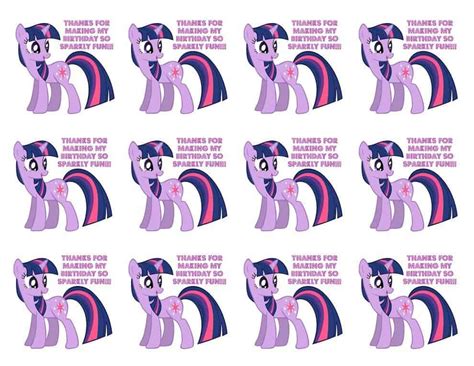 My Little Pony Printable Cards and Gift Tags