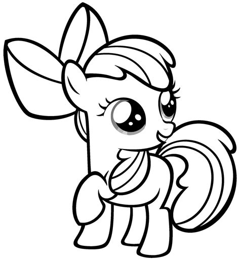 My Little Pony Printable Coloring Pages