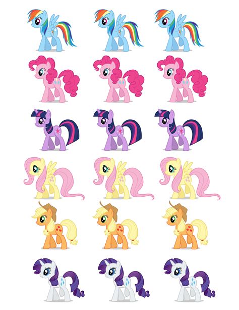 My Little Pony Printable Pictures Gallery 1