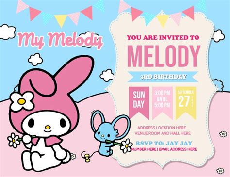 My Melody Templates