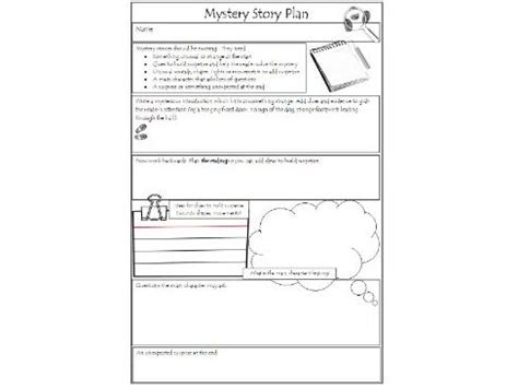 Mystery Story Template