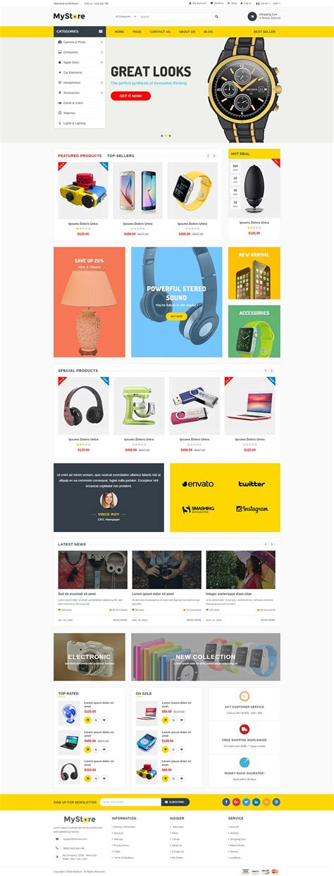 Mystore Template