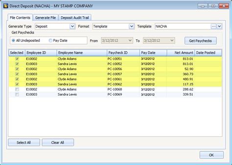 Nacha File Template Excel Image 8