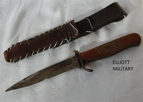 The German 'Nahkampfmesser' Trench Knife was a deadly and feared design