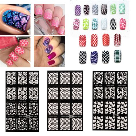 Nail Art Stencils 8