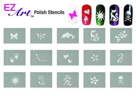 Nail Decal Template Designs