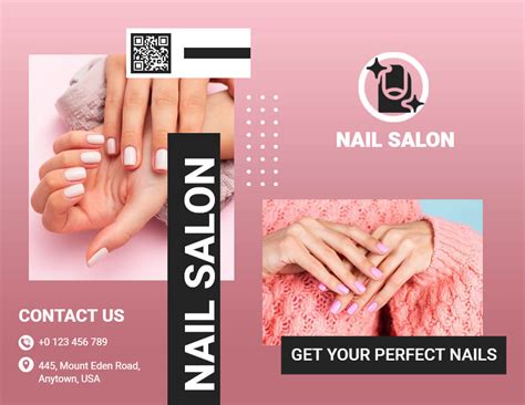 Nail Salon Brochure Template