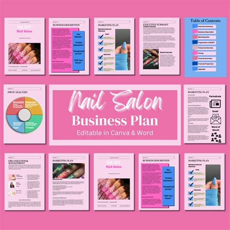 Nail Salon Business Plan Template