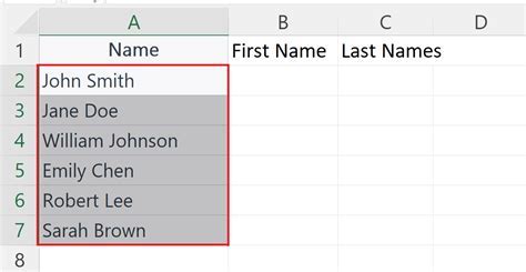 Name Column Filter