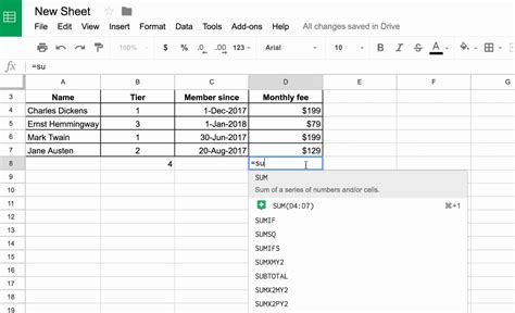 Google Sheets name formulas tutorial example 8