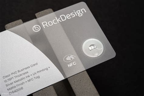 Name Tag Template with NFC Tag