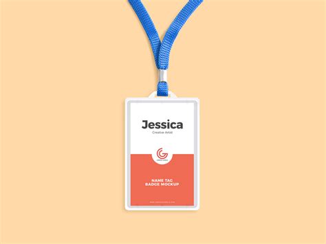 Name Tag Templates PSD