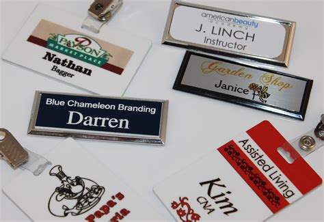 Types of Name Tags