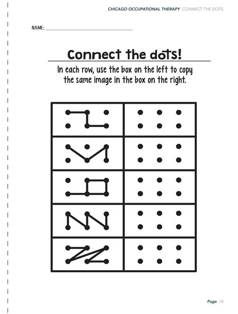 Name Tracing Printables for Occupational Therapy