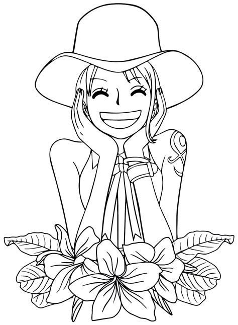 Nami Coloring Page