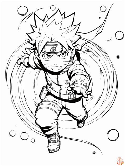 Naruto coloring pages quote