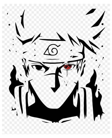 Naruto Stencil Craft