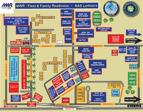 NAS Lemoore Base Map