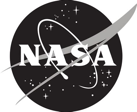 NASA logo with blue and red color scheme