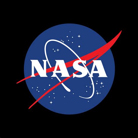 NASA logo with stylized sphere and chevron