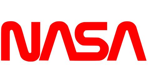 NASA logo with white color scheme