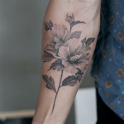 National flower tattoos