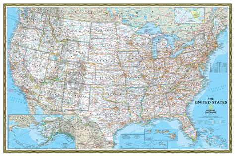 National Geographic US Map