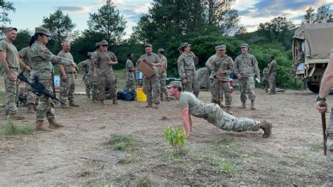 National Guard members during annual training