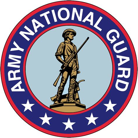 National Guard Emblem Button