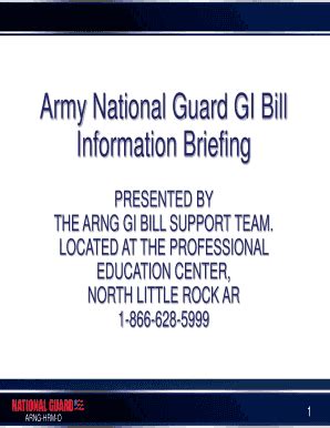 National Guard GI Bill Types