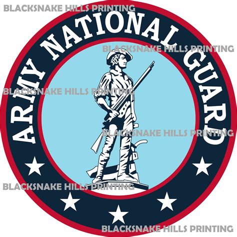 Different Versions of the National Guard Logo