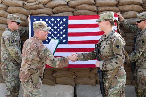 National Guard Oath of Enlistment Administered Image 4