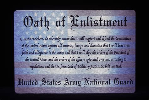 National Guard Oath of Enlistment Image 1