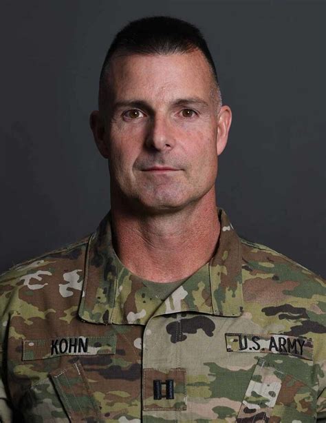 National Guard Officer Leading