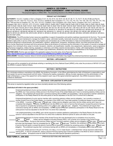 National Guard Reenlistment