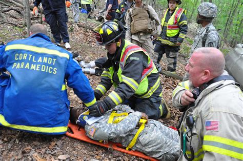 National Guard Responding to Emergency Image