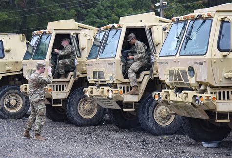 National Guard soldiers responding to a natural disaster