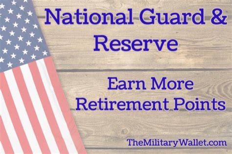 National Guard Retirement Points System