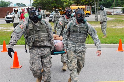 National Guard troops participating in disaster response