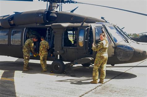 National Guard troops participating in humanitarian mission