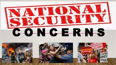 National Security Concerns