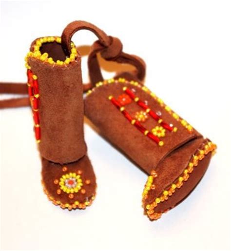 Ornaments Used in Native American Moccasin Designs