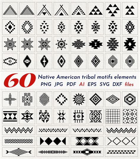 Native American tribal designs for men