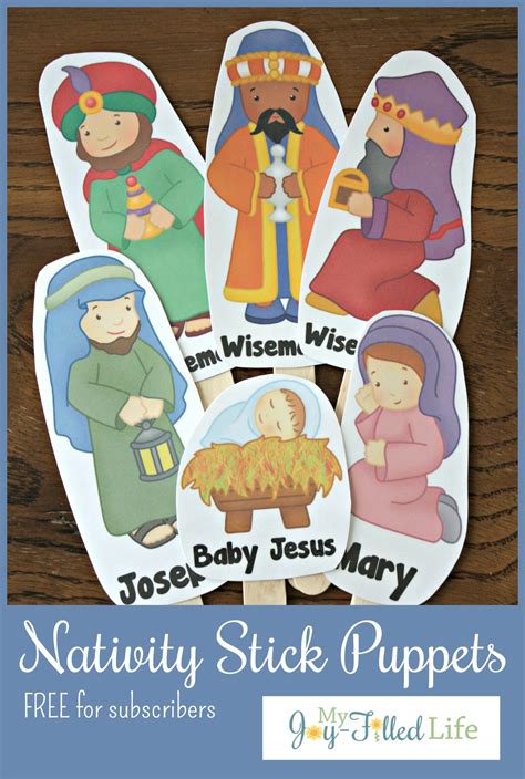 Benefits of Nativity Puppets Printable for Kids