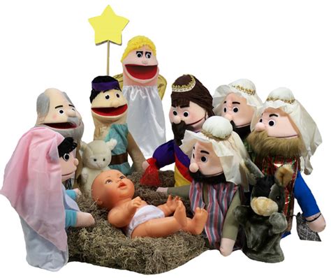 Nativity Scene Puppets