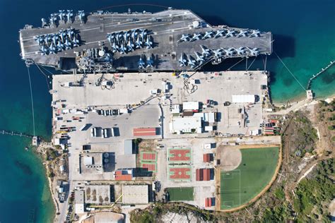 NATO personnel at Souda Bay Naval Base