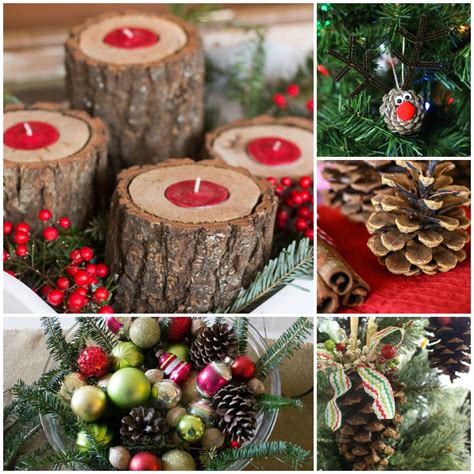 Natural Christmas decorations